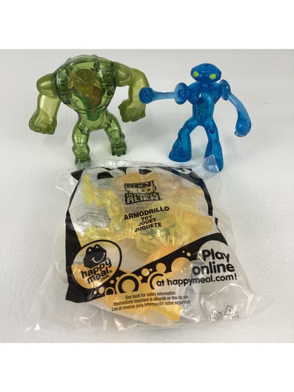 Ben 10 Ultimate Alien McDonald's Figure Bundle Lot Armodrillo Echo Humungousaur